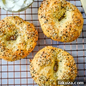 Delicious high-protein cottage cheese bagels, a quick and healthy breakfast option