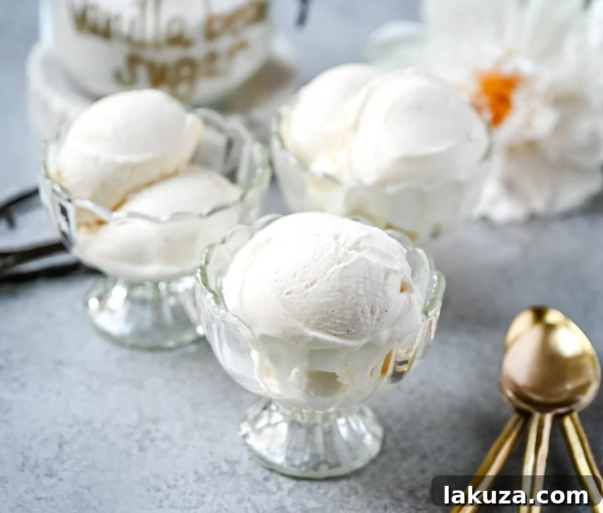 Close-up of a perfectly churned batch of Fior di Latte Gelato, showcasing its smooth, dense, and creamy texture, ready to be scooped.