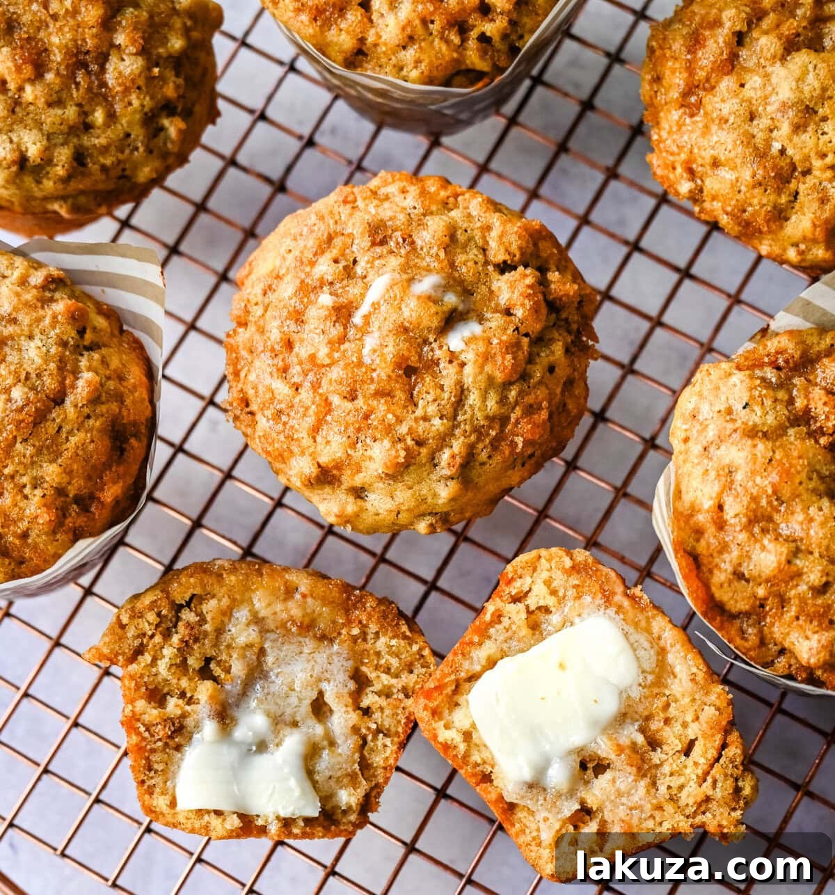 Moist and tender homemade bran muffins with a wholesome, fiber-rich appeal