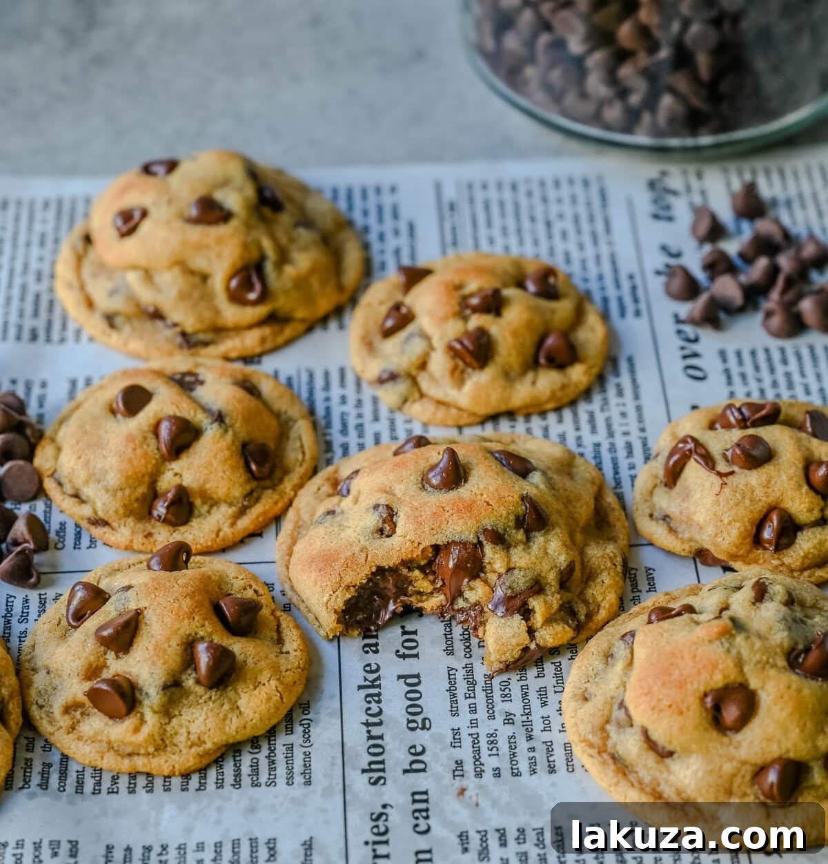 These chewy almond flour chocolate chip cookies are soft in the middle, crisp on the edges, and filled with chocolate chips. These gluten-free chocolate chip cookies are flourless making them the perfect gluten free cookie that still tastes absolutely delicious. You will love this soft and chewy gluten-free chocolate chip cookie recipe!