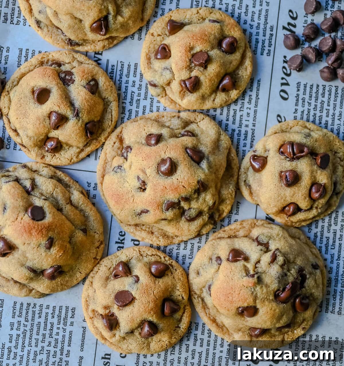 These chewy almond flour chocolate chip cookies are soft in the middle, crisp on the edges, and filled with chocolate chips. These gluten-free chocolate chip cookies are flourless making them the perfect gluten free cookie that still tastes absolutely delicious. You will love this soft and chewy gluten-free chocolate chip cookie recipe!