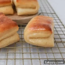 The Famous Parker House Rolls are light, fluffy, and buttery with a secret ingredient that makes them tender and melt in your mouth. This is the best Parker house roll recipe!