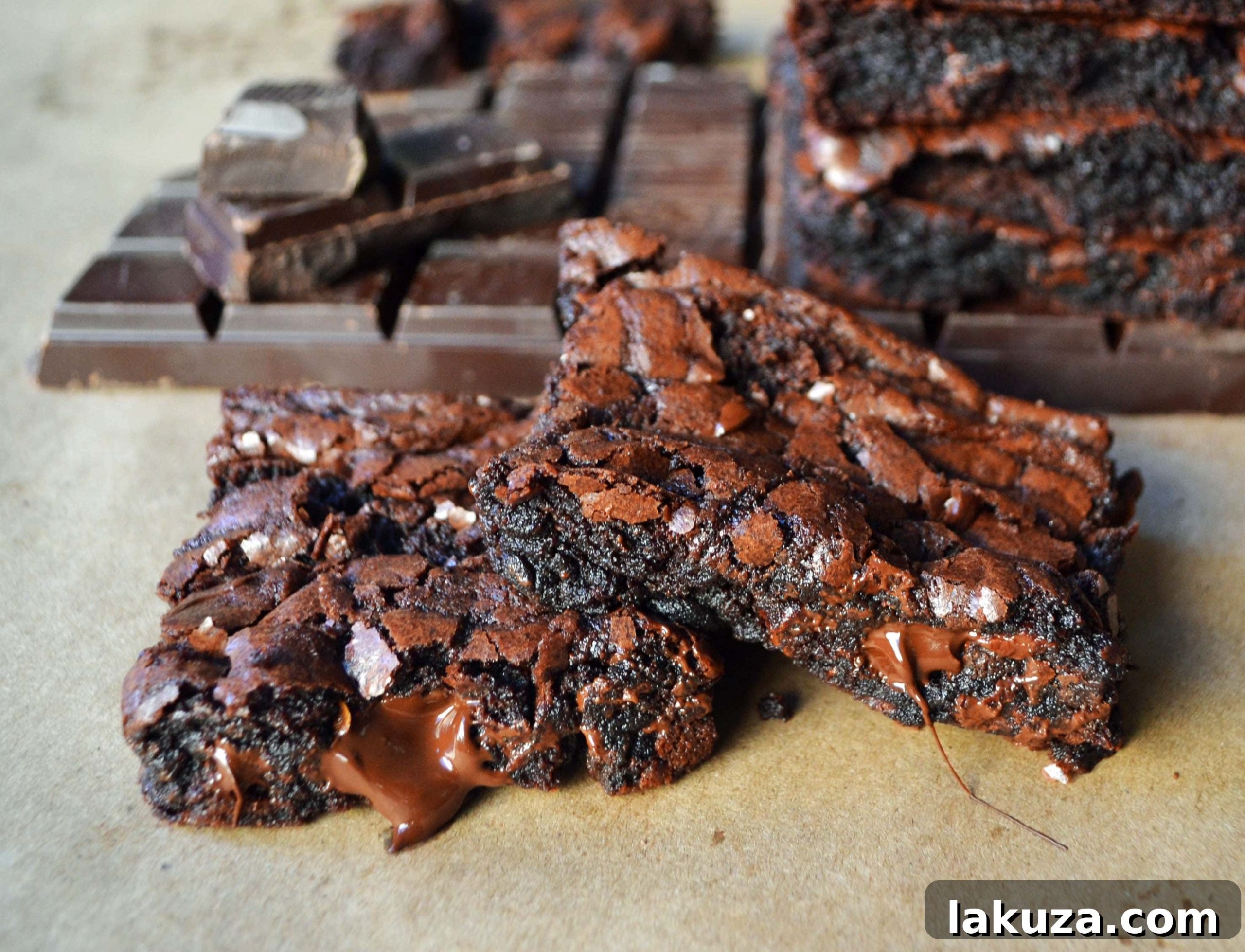 Better than a Boyfriend Brownies by Modern Honey - www.modernhoney.com
