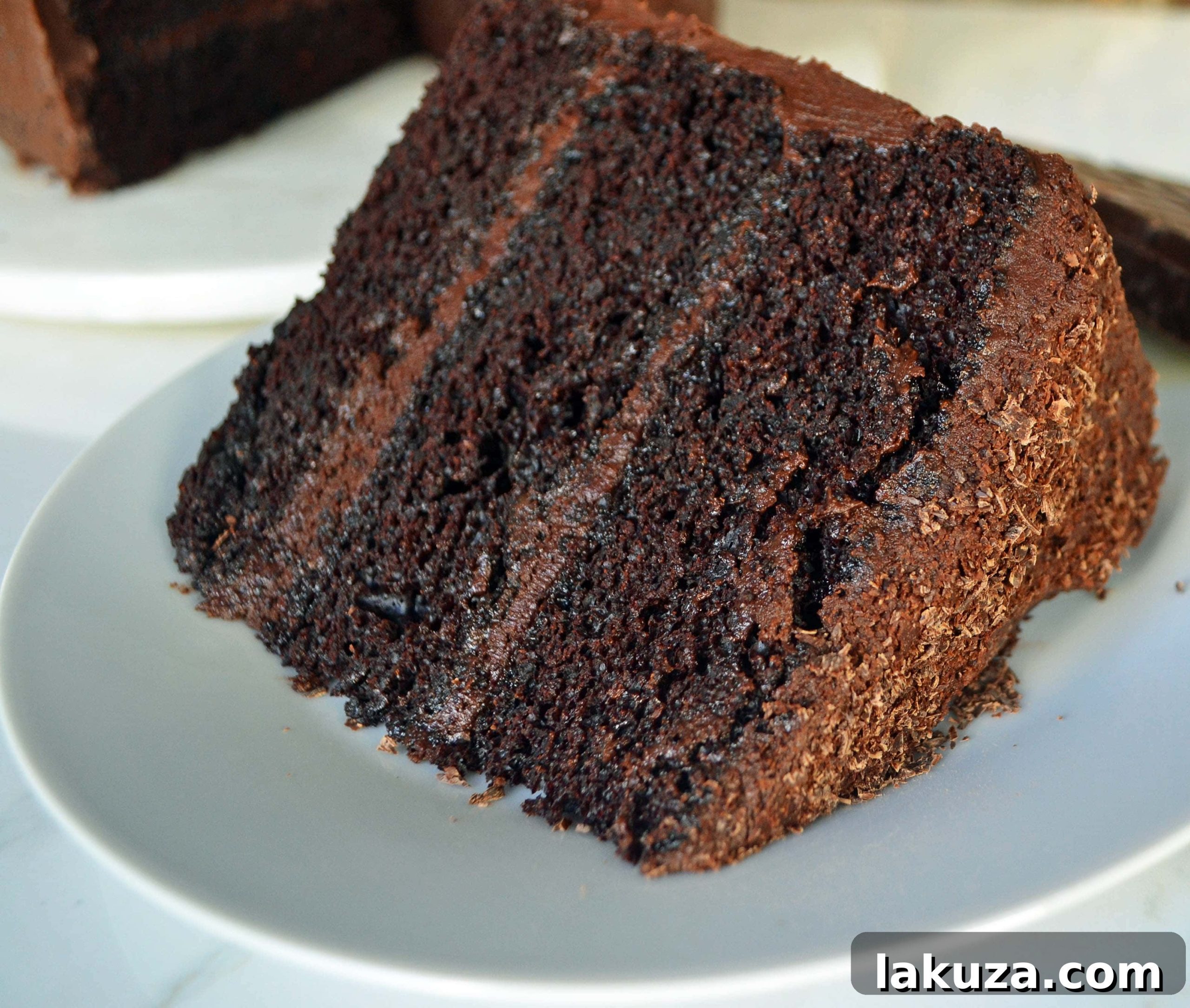 Love at First Sight Chocolate Cake by Modern Honey - www.modernhoney.com