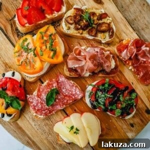 Artisan Bruschetta Collection 12 How to make bruschetta with all of the bruschetta topping ideas and bruschetta combinations. Bruschetta is the perfect party appetizer and party food!