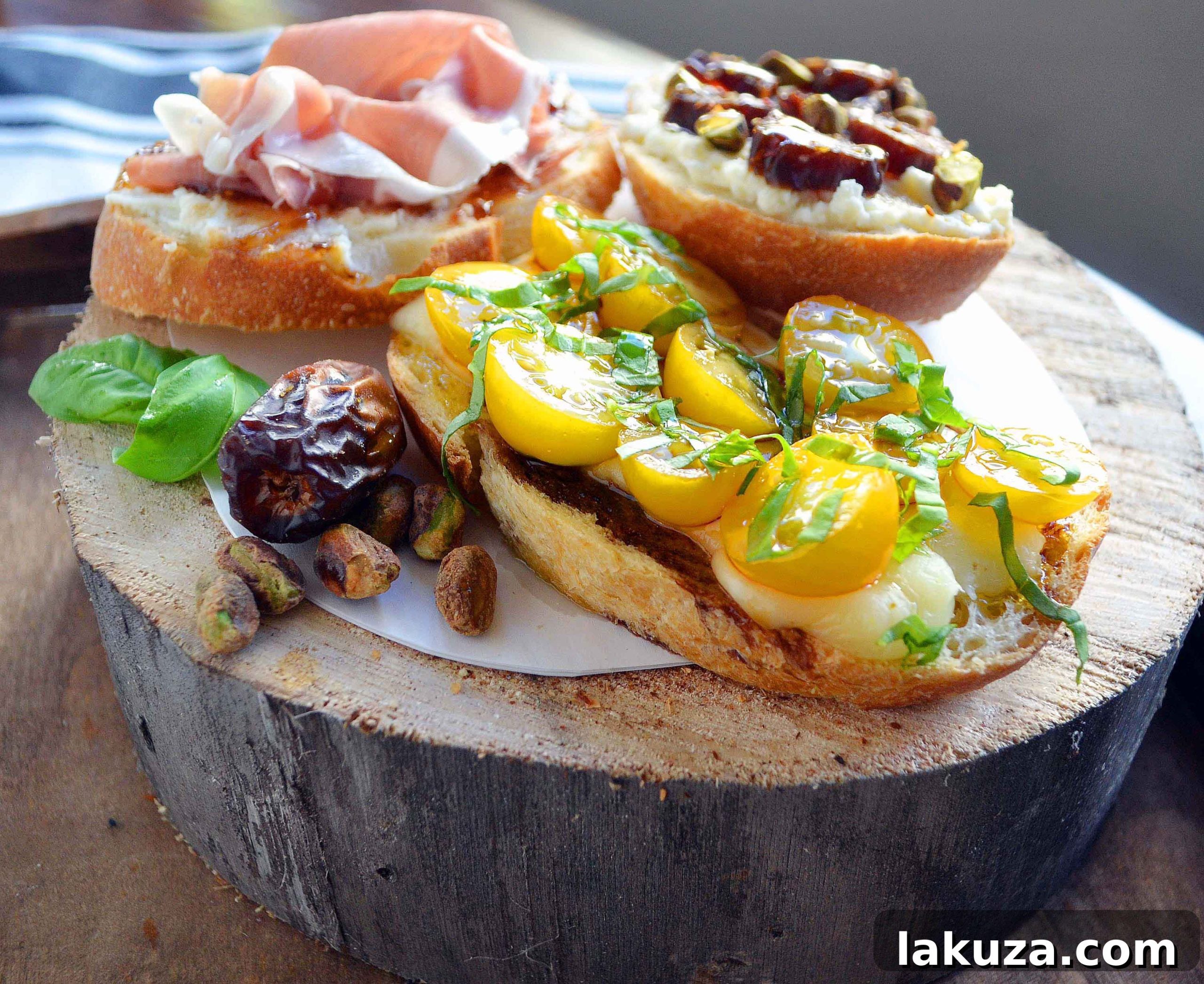 Artisan Bruschetta Collection 8 Ultimate Bruschetta Bar by Modern Honey. How to make a perfect bruschetta or charcuterie board using fresh meats, cheeses, fruits, breads, nuts, roasted vegetables, and fresh herbs. It's the perfect party appetizer. Bruschetta topping ideas plus flavor combinations.