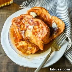 The Best French Toast Recipe, providing tips and tricks to achieve perfect buttery, crisp edges and custardy centers, elevating homemade French toast.