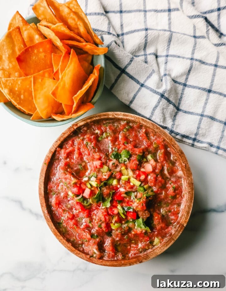 How to make the best homemade salsa: chop ingredients, pulse in food processor, season, and chill for optimal flavor.