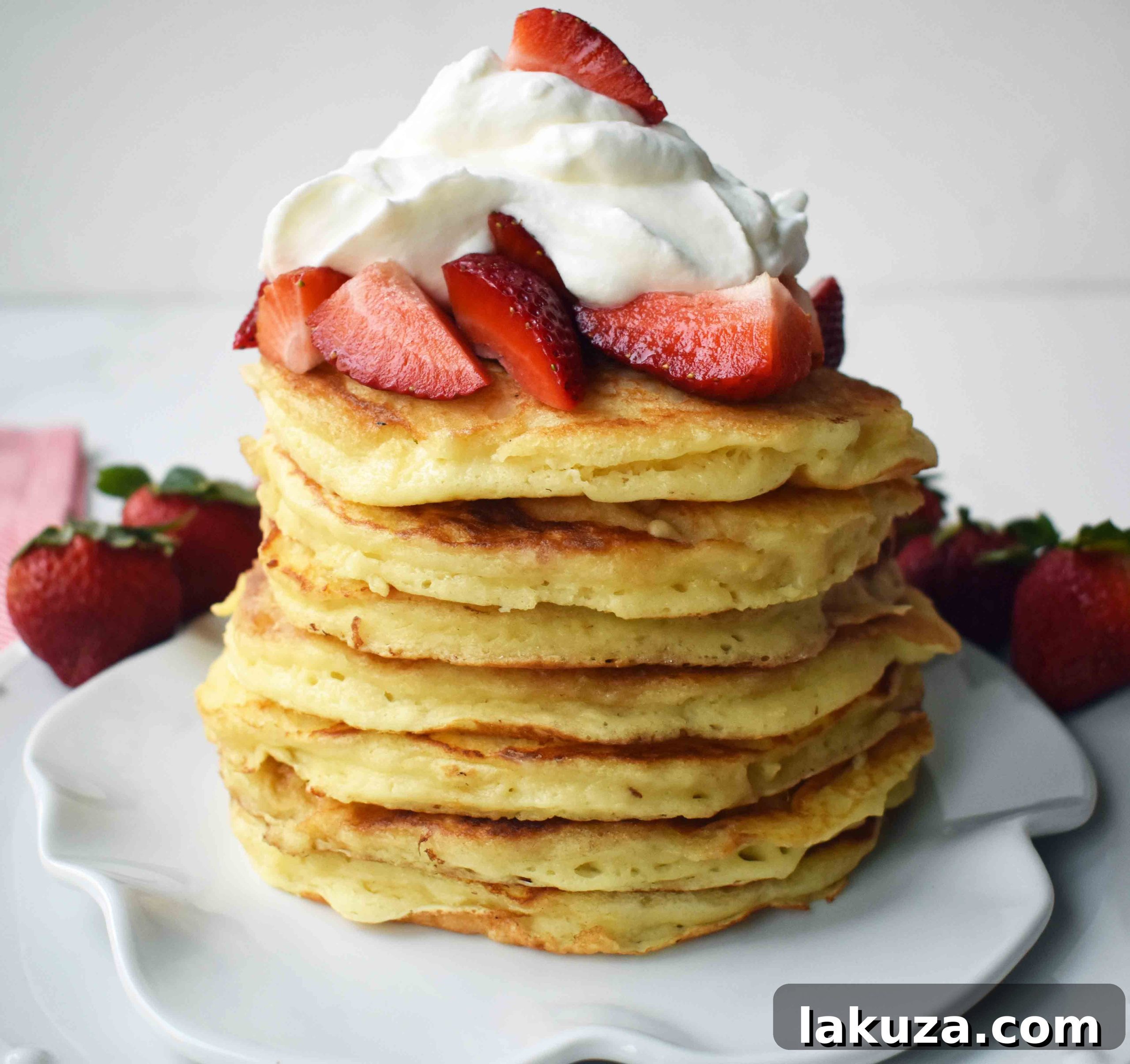 Goldies Golden Buttermilk Griddlecakes 5 Goldie's Best Buttermilk Pancakes. Tender, soft, fluffy and buttery buttermilk pancakes. www.modernhoney.com
