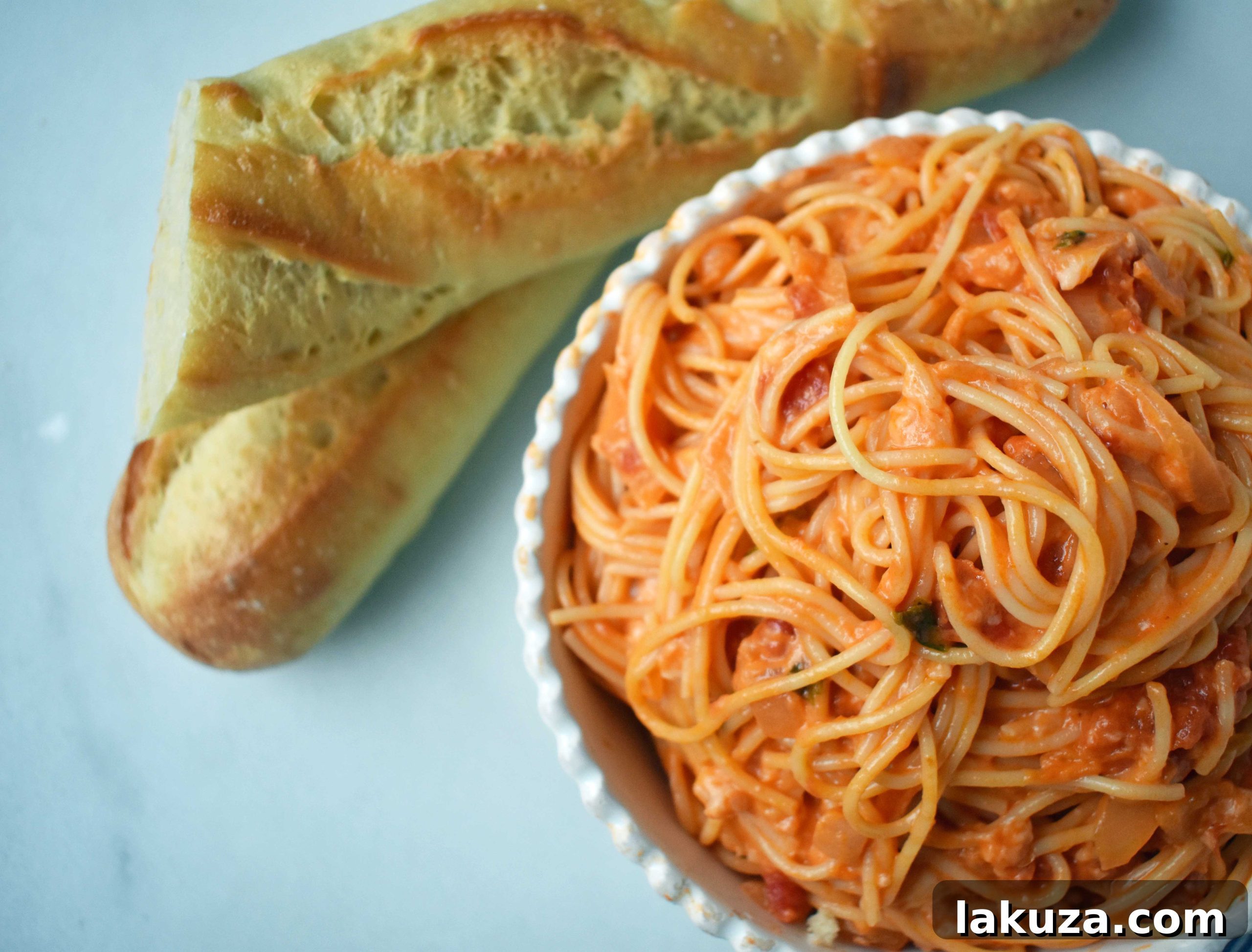 Delightful Lover's Pasta with Rich Tomato Cream Sauce by Modern Honey