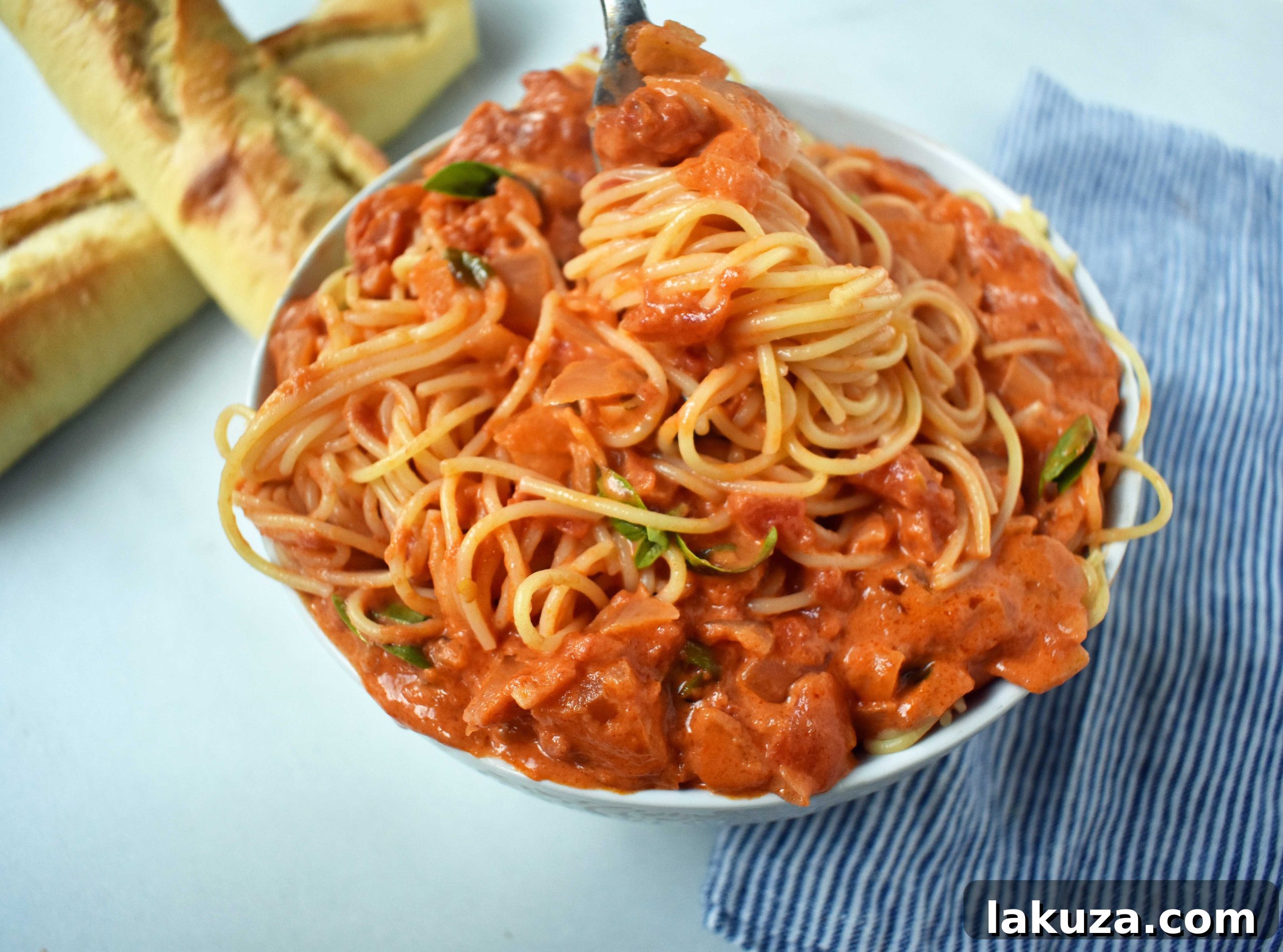 Lover's Pasta paired with various pasta shapes for a perfect meal