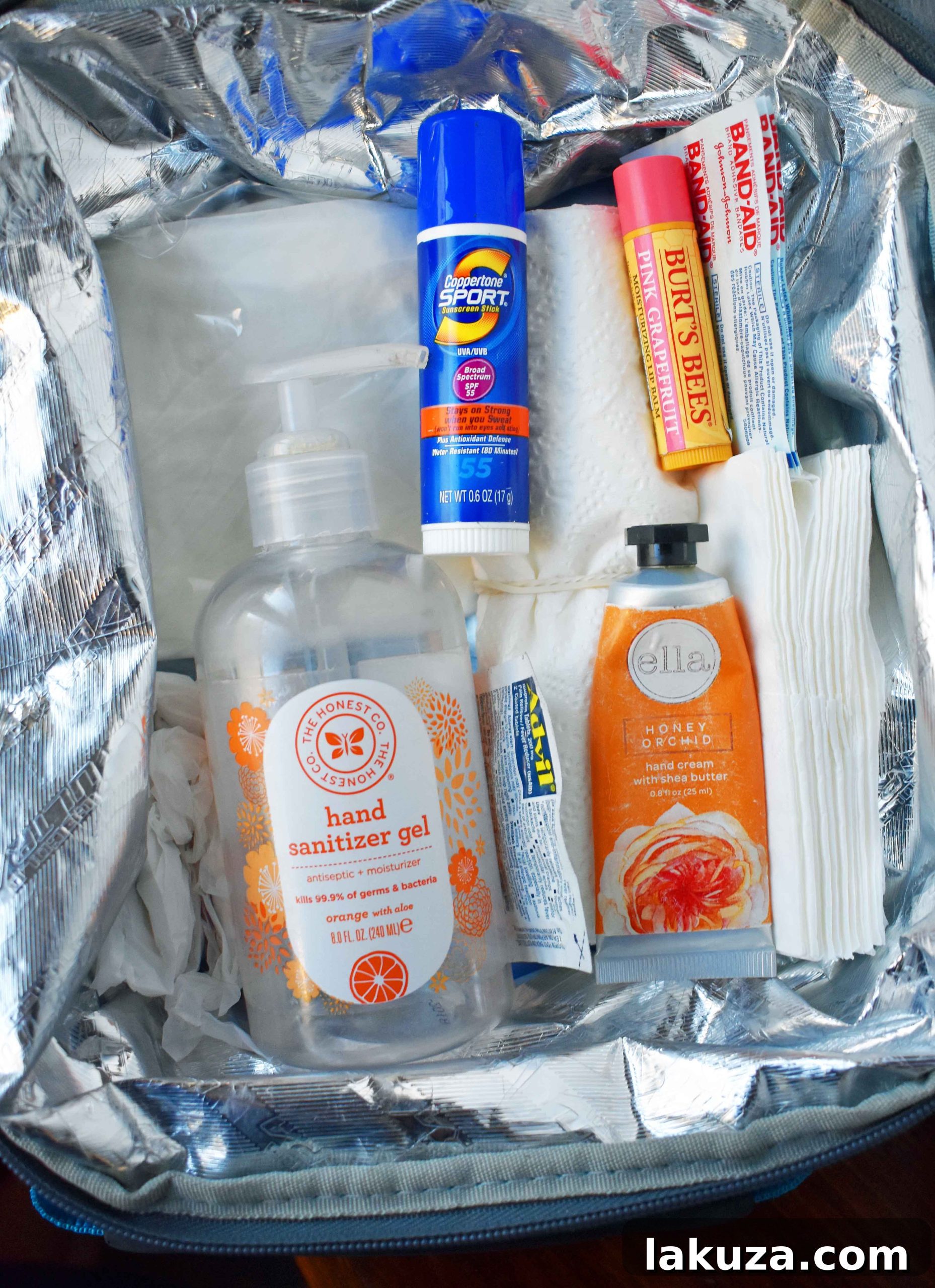Road Trip Car Essential Kit. A list of the important items to take on a road trip. Be prepared for any adventure with a well-stocked car kit. www.modernhoney.com