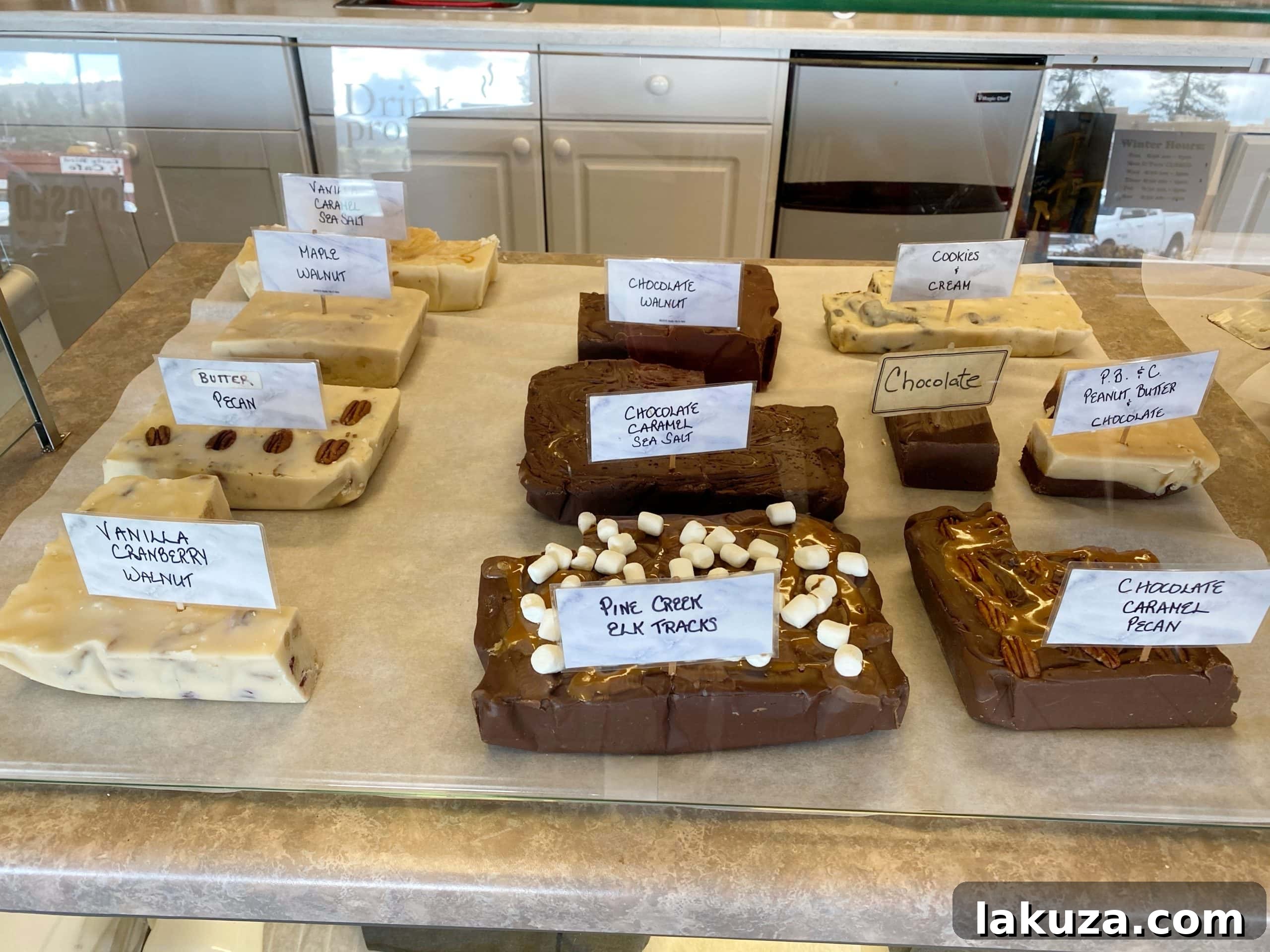 Fudge in Pine, Arizona