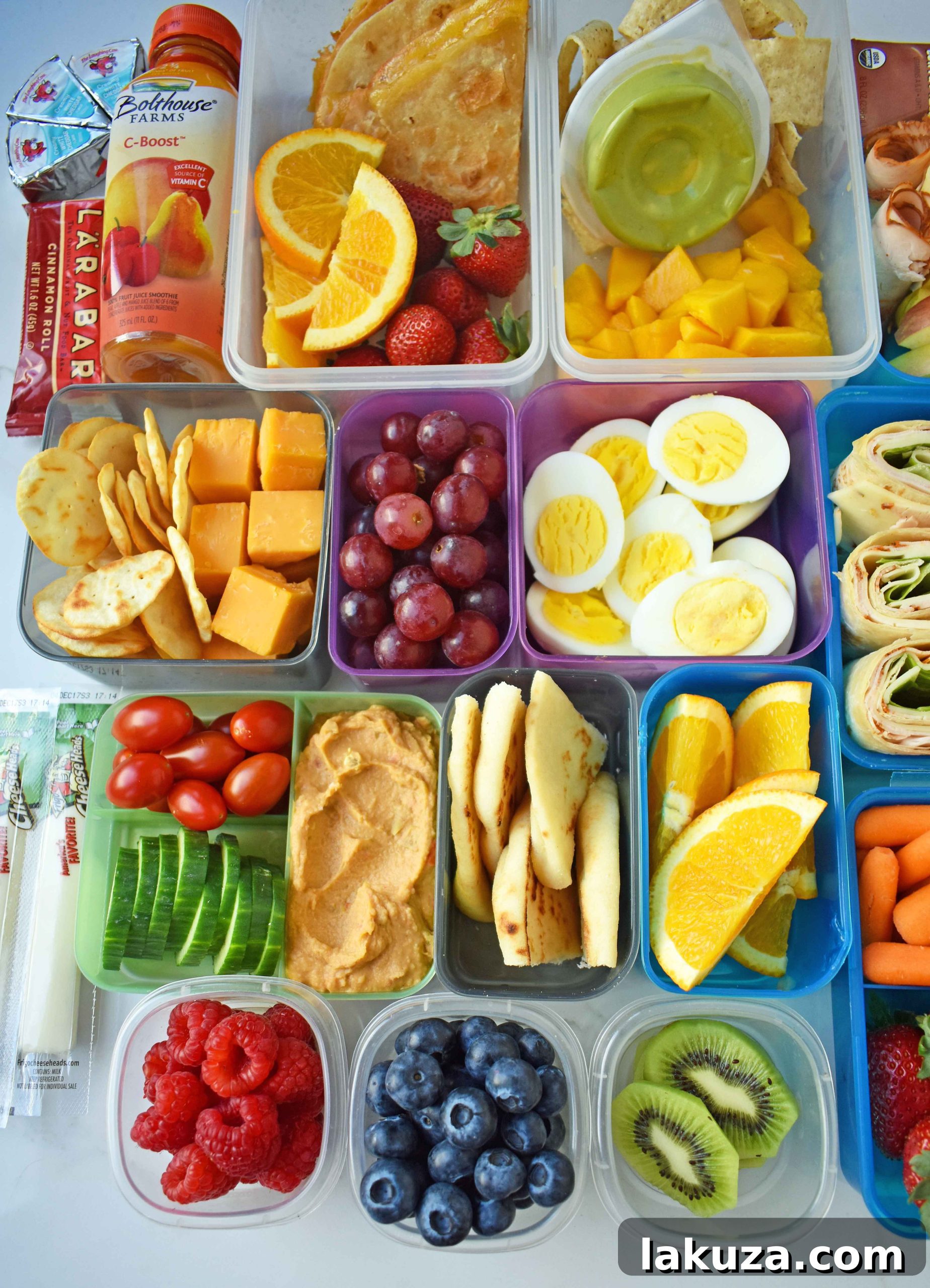 Back to School Kids Lunch Ideas. Healthy kids lunch ideas that includes wraps, roll-ups, sandwiches, quesadillas, gluten-free, meat and cheese kabobs, lunch snack ideas, and fresh fruits and veggies. Healthy lunch ideas by Modern Honey. www.modernhoney.com