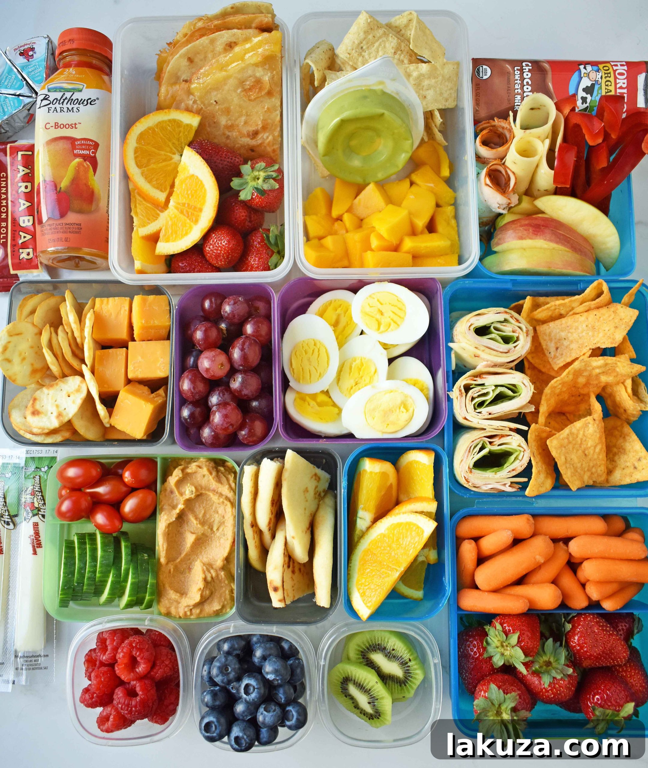 Back to School Kids Lunch Ideas. Healthy kids lunch ideas that includes wraps, roll-ups, sandwiches, quesadillas, gluten-free, meat and cheese kabobs, lunch snack ideas, and fresh fruits and veggies. Healthy lunch ideas by Modern Honey. www.modernhoney.com