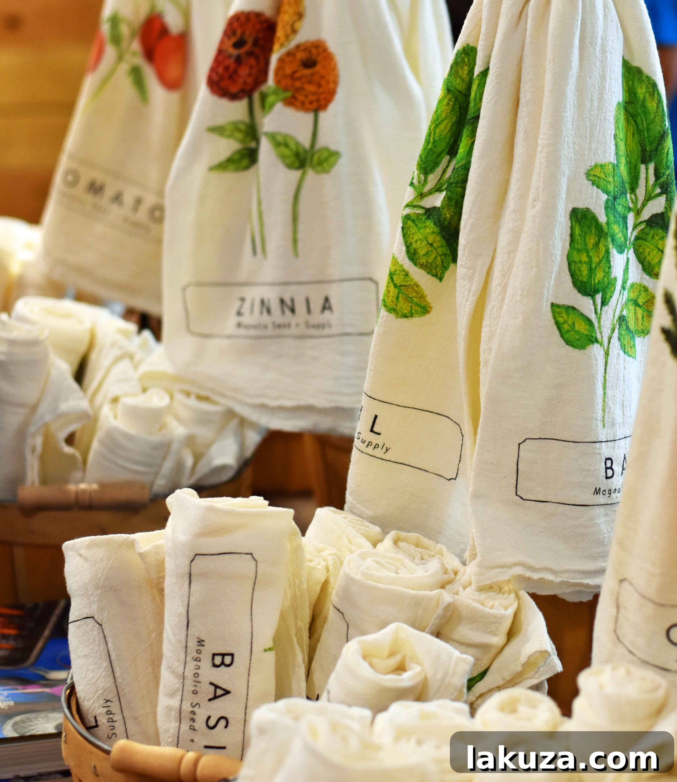 Interior view of Magnolia Market store, displaying stylish home decor items and furniture