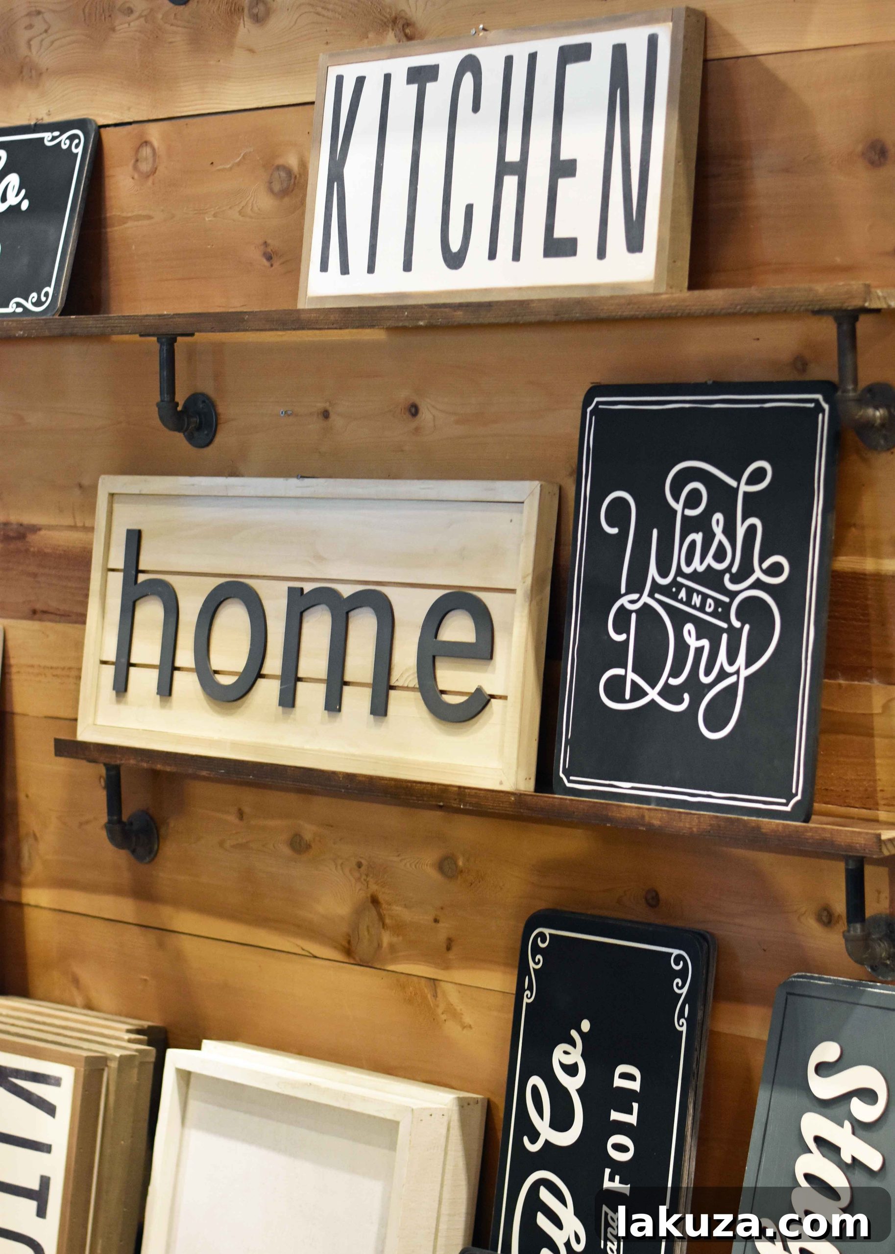 Rustic wooden crates filled with various packaged food items and ingredients, showcasing Magnolia's pantry selection
