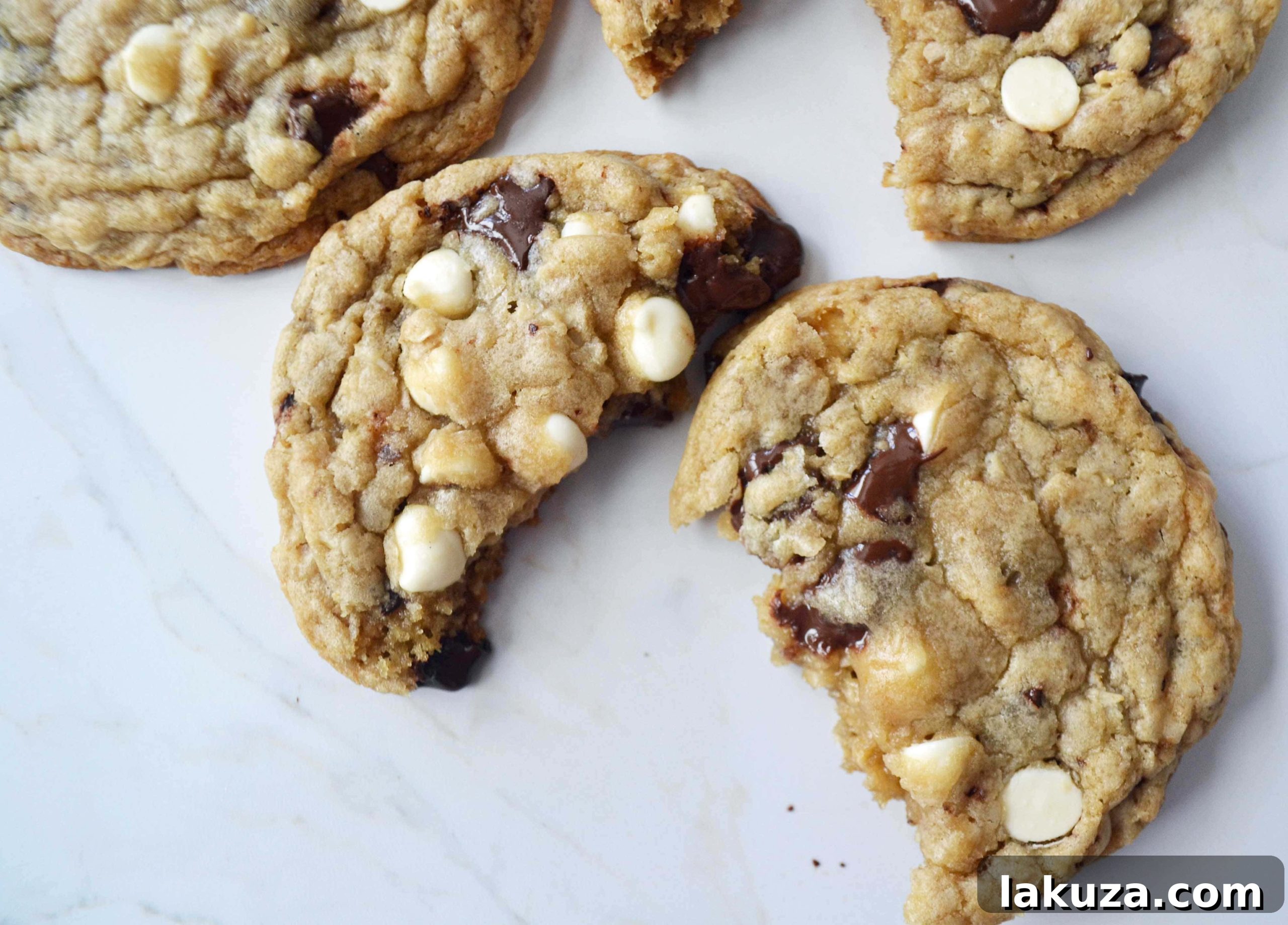 A generous serving of Marry Me Cookies on a white plate, inviting viewers to savor their deliciousness.