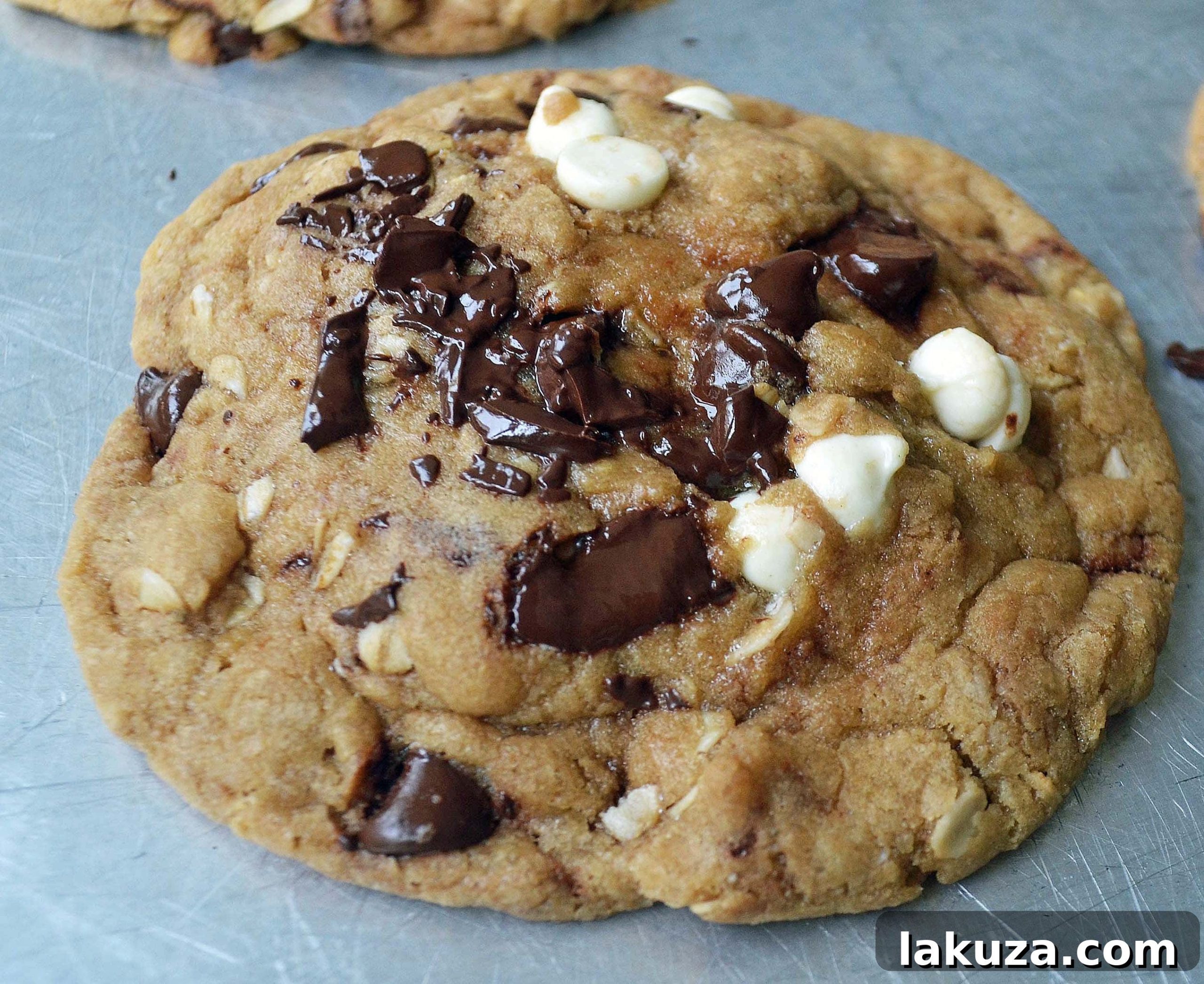 A plate of freshly baked 'I Want to Marry You Cookies' by Modern Honey, showcasing their golden-brown edges and soft centers.