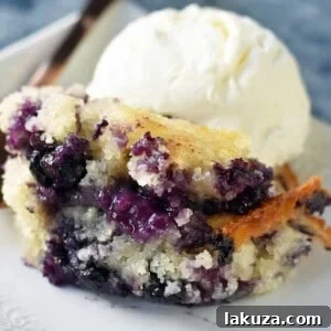 Texas-Style Blueberry Cobbler. A sweet and buttery blueberry cobbler that is famous in Texas.