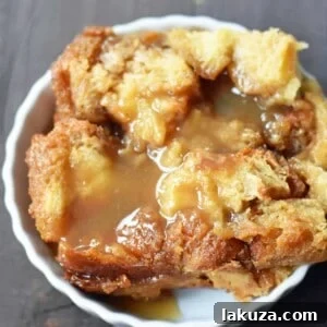 Salted Caramel Bread Pudding