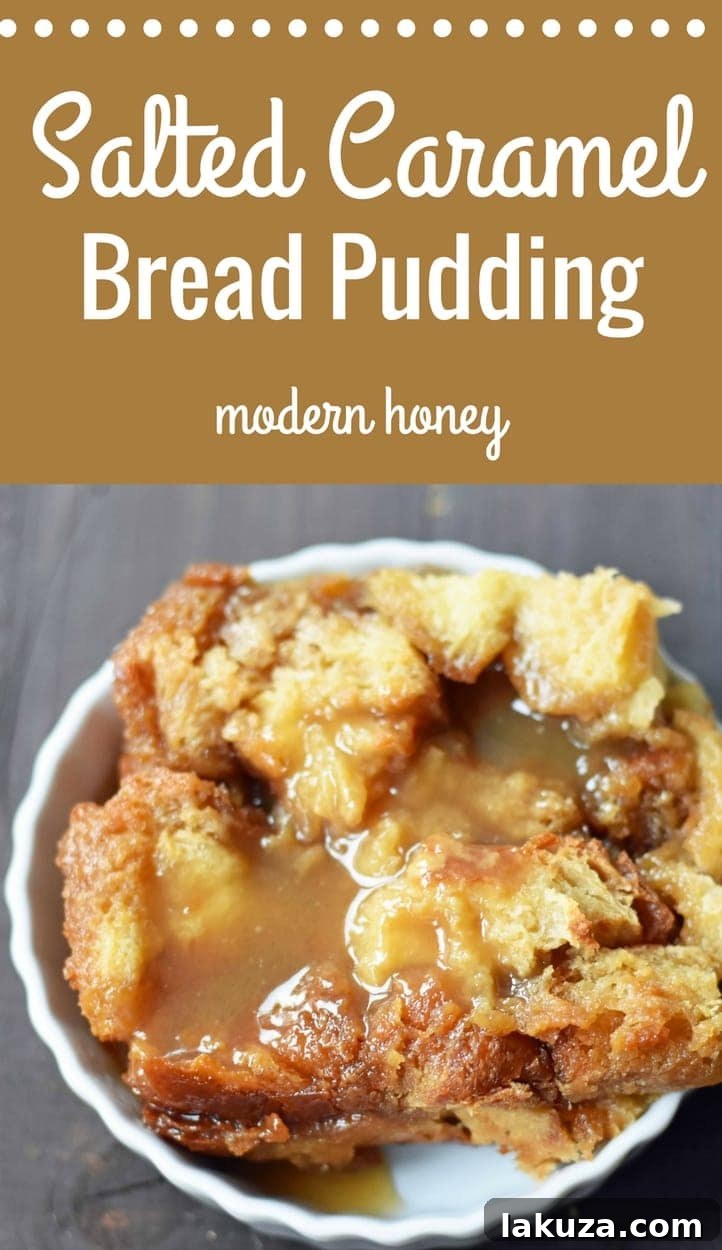 Salted Caramel Bread Pudding Delight 7 A final close-up of Salted Caramel Bread Pudding, highlighting its texture and caramel sauce. Enjoy this delightful dessert!