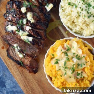 Grilled Tri-Tip Steak Marinade. How to make a juicy and flavorful tri-tip steak on the grill paired with Alexia premium side dishes. www.modernhoney.com