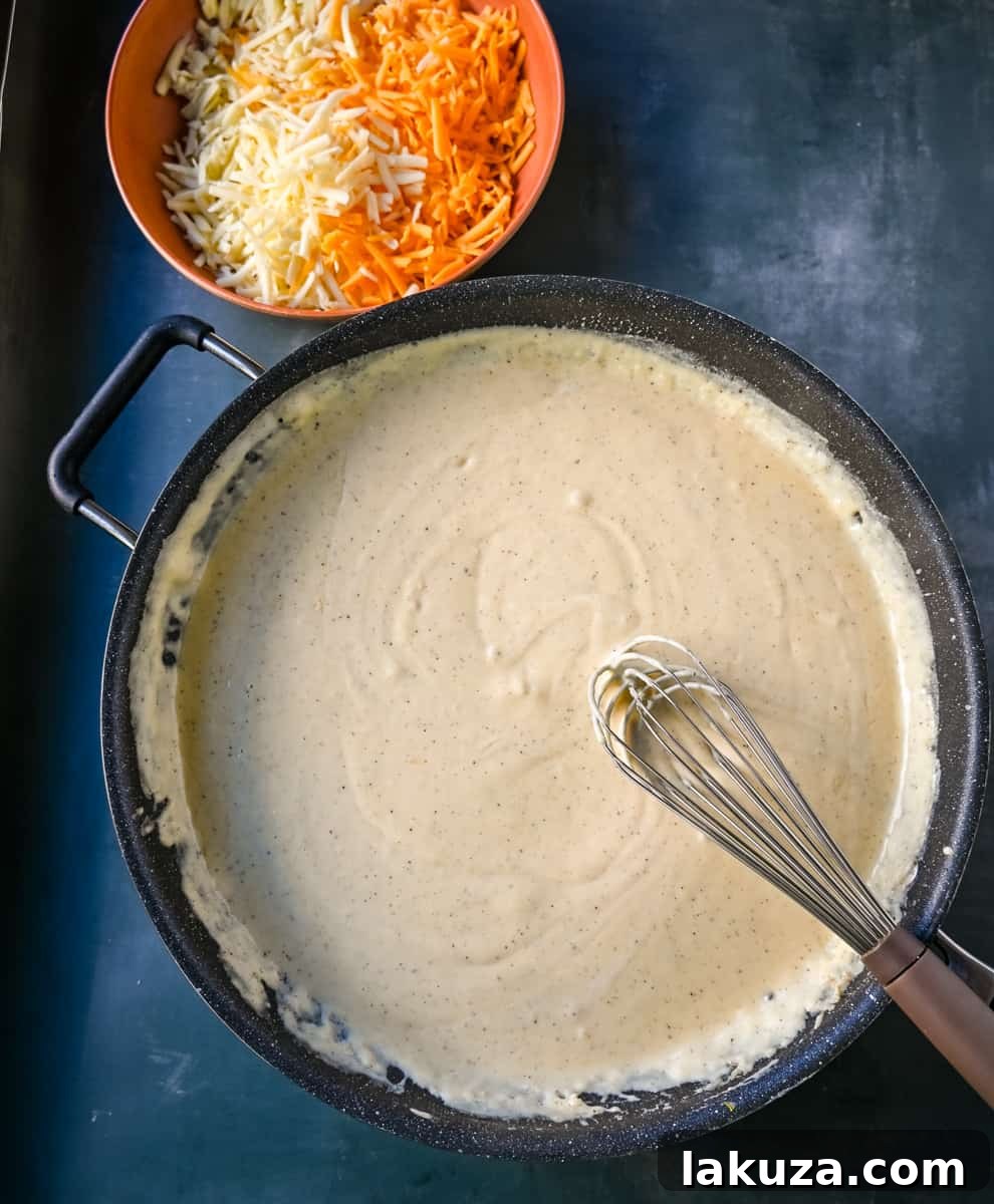 Golden Macaroni Bliss 8 Homemade Mac and Cheese Roux Sauce