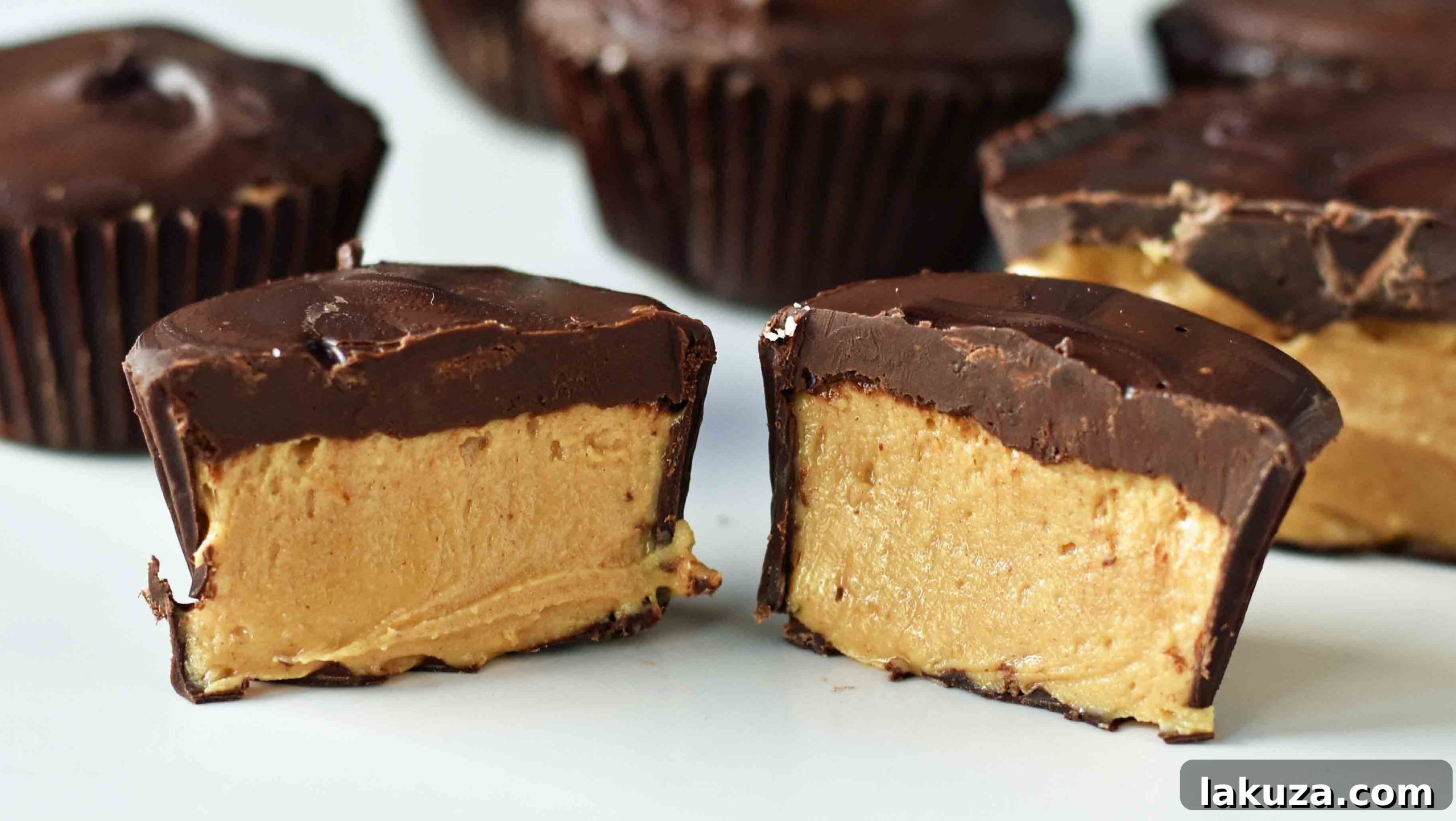 Irresistible Peanut Butter Chocolate Cups 7 Homemade Chocolate Peanut Butter Cups. How to make copycat Reese's chocolate chip peanut butter cups and copycat Trader Joe's peanut butter cups. The best homemade chocolate peanut butter cups recipe. www.modernhoney.com