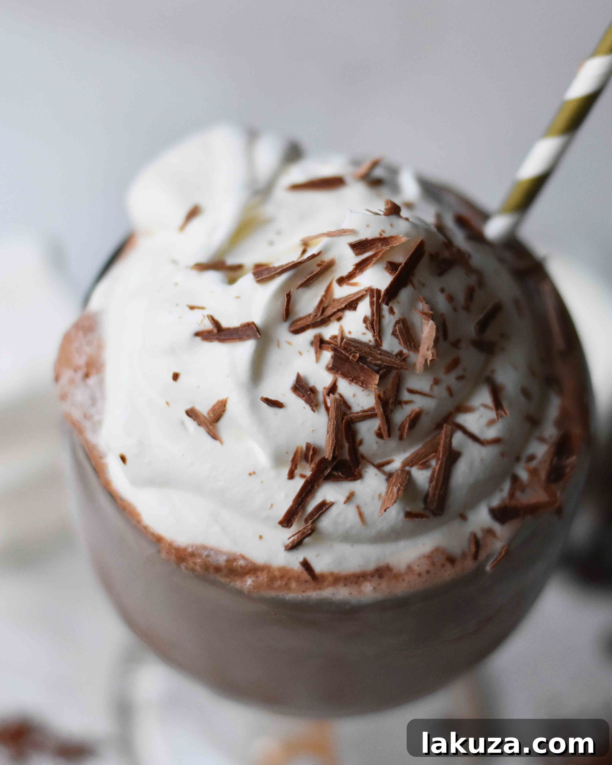 Arctic Chocolate Delight 4 Serendipity Frozen Hot Chocolate is a famous New York City dessert. This rich, creamy, and cold chocolate drink, topped with whipped cream and chocolate shavings, is the perfect homemade copycat.