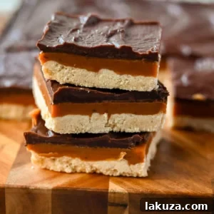 Decadent Millionaire Bars 9 These classic, rich millionaire bars feature a buttery shortbread crust, a thick layer of smooth caramel, and a rich chocolate ganache. An easy dessert bar recipe that everyone loves!