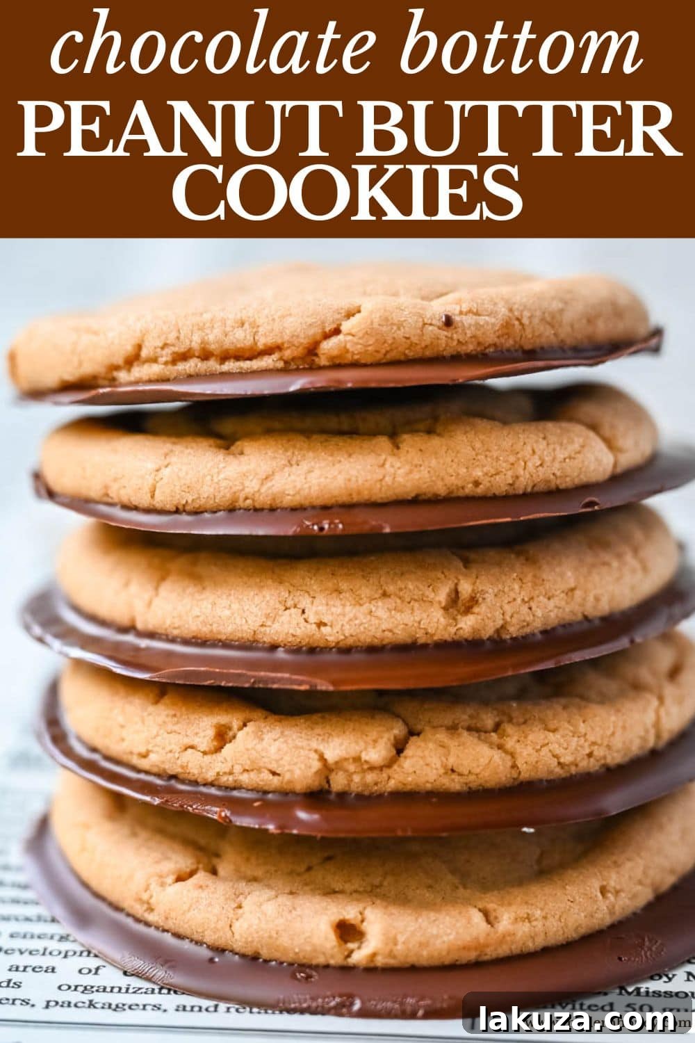 Ultimate Chocolate Peanut Butter Cookies 8 Keep your chocolate bottom peanut butter cookies fresh for days at room temperature, or freeze them for up to 3 months for a sweet treat anytime.