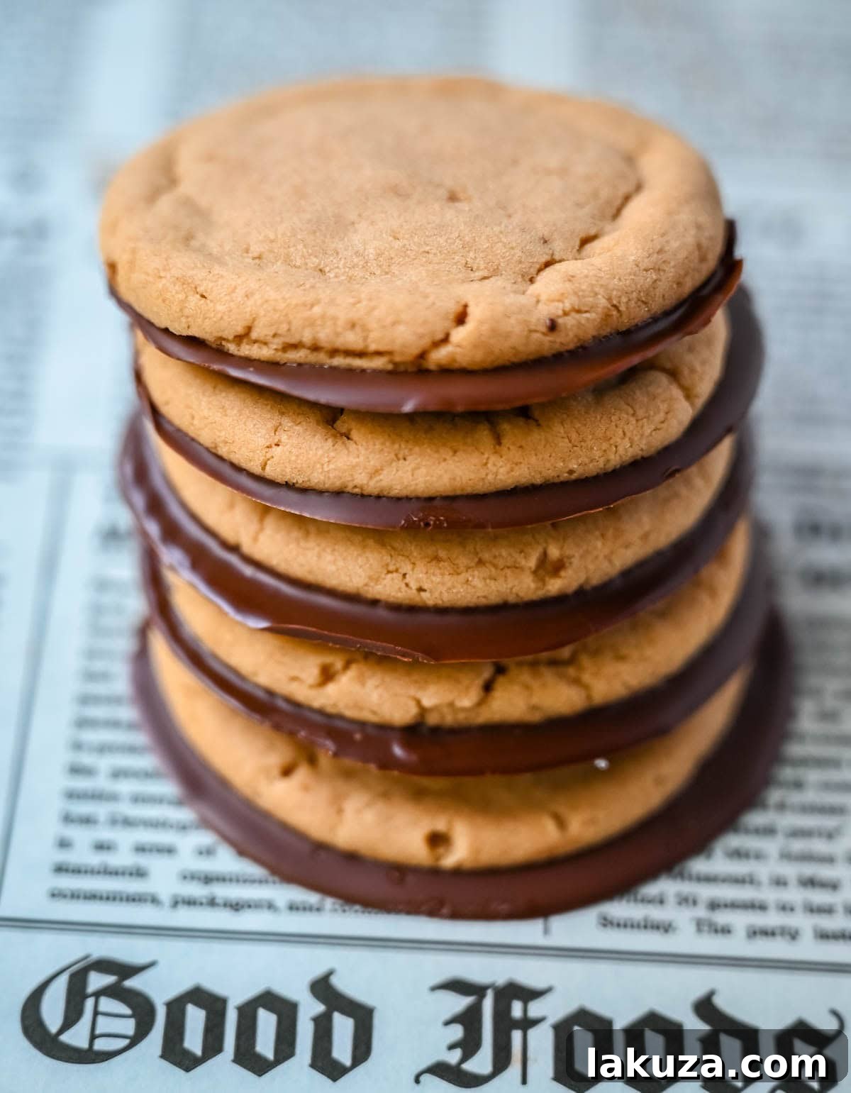 Ultimate Chocolate Peanut Butter Cookies 4 Experience the ultimate peanut butter cookie: always soft, moist, and never dry, with a gourmet chocolate bottom that's surprisingly easy to make.