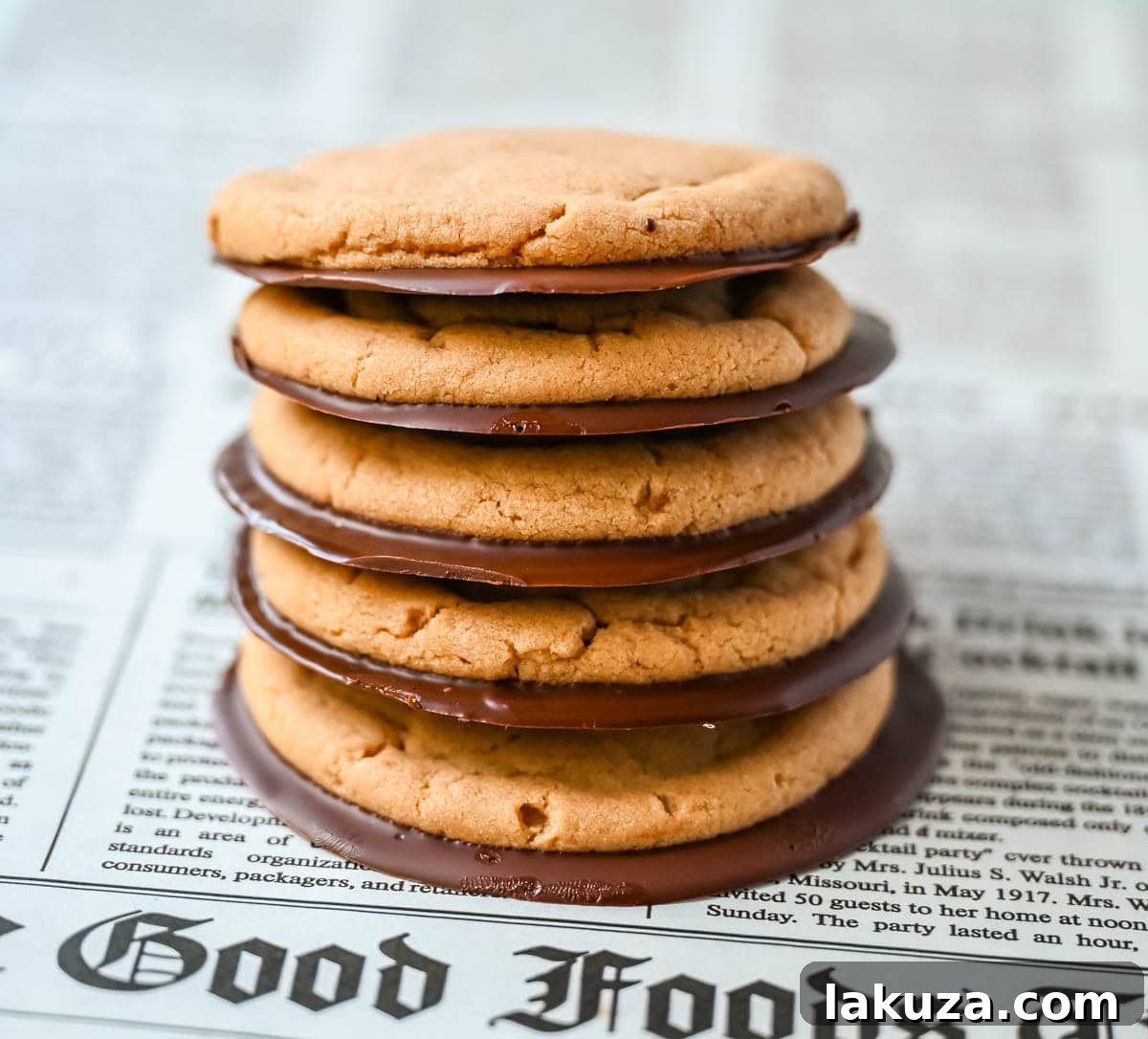 Ultimate Chocolate Peanut Butter Cookies 7 Quick tips on how to set your chocolate bottoms perfectly, whether at room temperature or expedited in the refrigerator.