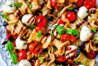 Sun-Kissed Caprese Pasta
