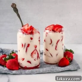 Delicious Strawberry Recipes for Every Occasion 10 Fresas con crema: strawberries with Mexican crema and sweetened condensed milk.
