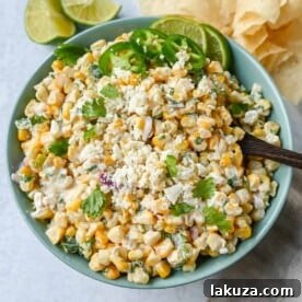 Mexican street corn dip
