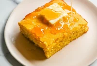 Hot Honey Cornbread with Crispy Golden Crust
