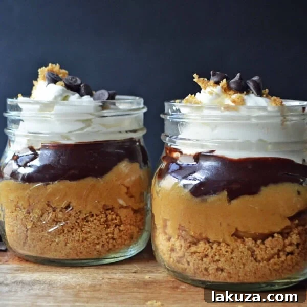 Mini Key Lime Pie Jars Recipe — No-Bake Individual Desserts 8 The Eligible Bachelor Peanut Butter Pie Jars