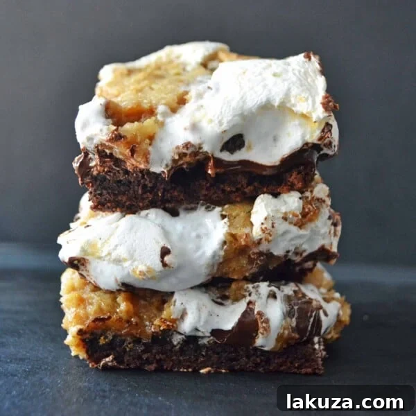 S'more Brownie Bars