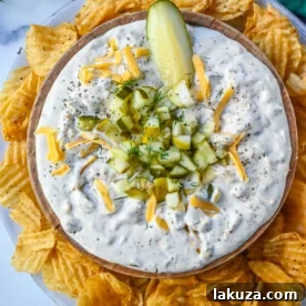 Creamy Dill Pickle Dip