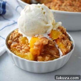 Nectarine Brown Sugar Crisp