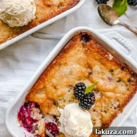 Texas Blackberry Cobbler