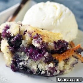 Texas-Style Blueberry Cobbler