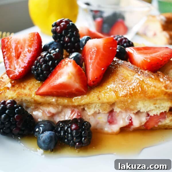 Strawberries and Cream French Toast