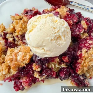 Classic Blackberry Crisp Recipe with Oat Streusel 17 Easy Blackberry Crisp