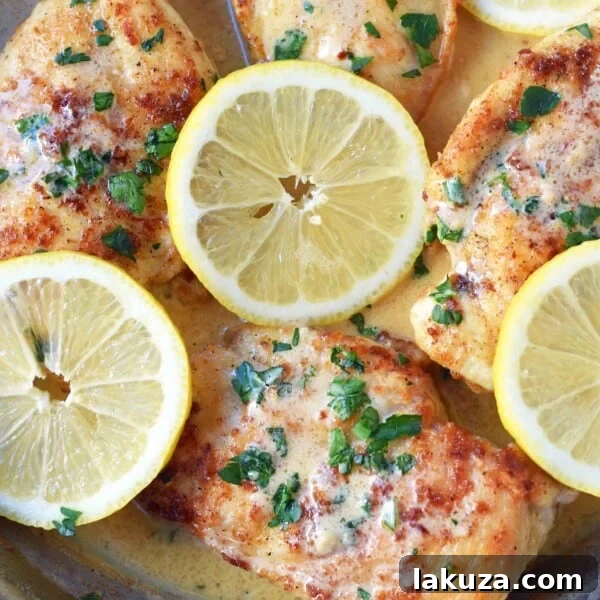 Skillet Lemon Butter Chicken