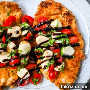 Crispy Caprese Chicken