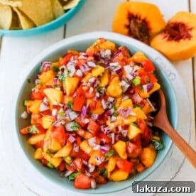 Fresh Peach Salsa