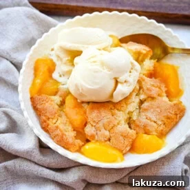 Nectarine Cobbler